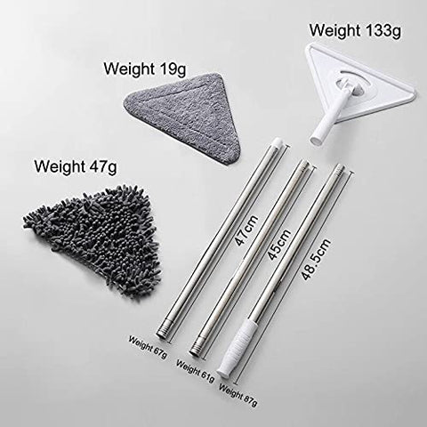 Stainless Steel Triangular Cleaning Mop Stainless Steel Triangular Cleaning Mop