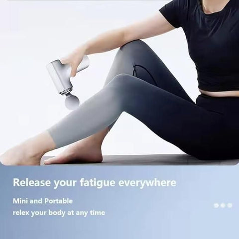 Portable Gun Shaped Muscle Massager Portable Gun Shaped Muscle Massager
