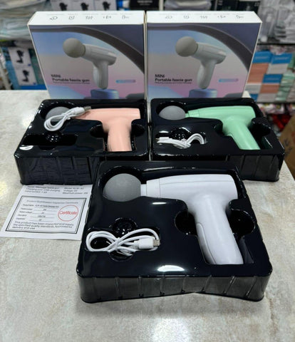 Portable Gun Shaped Muscle Massager Portable Gun Shaped Muscle Massager