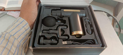 Portable Gun Shaped Muscle Massager Portable Gun Shaped Muscle Massager