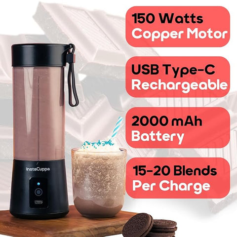 Portable Blender for Smoothie and Juices, Milk Shakes, Crushing Ice, USB Rechargeable Portable Blender for Smoothie and Juices, Milk Shakes, Crushing Ice, USB Rechargeable