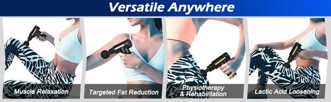 Portable Gun Shaped Muscle Massager Portable Gun Shaped Muscle Massager